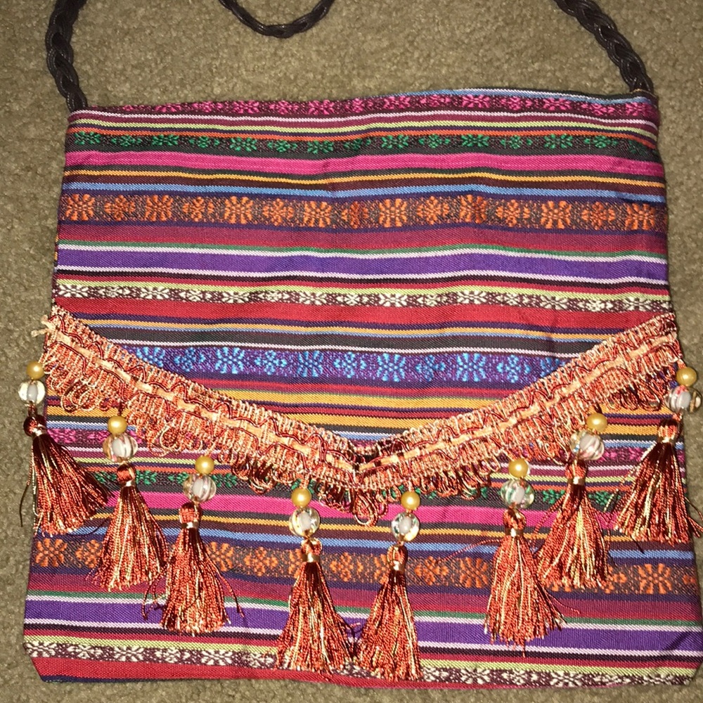 Multicolored Mexican bag
